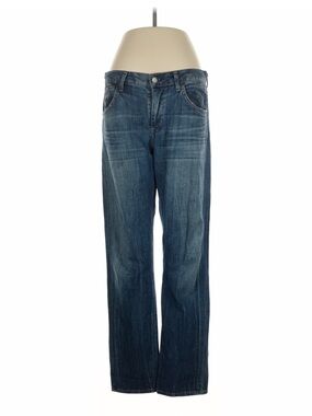 Citizens Of Humanity Blue Straight-Leg Denim Jeans